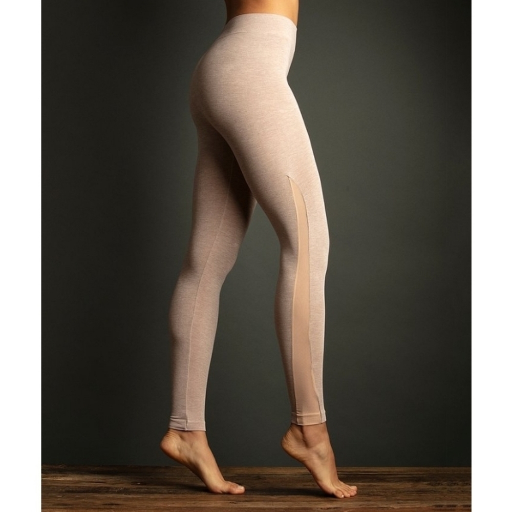 Buff Two-Tone Footless Tights BNWT